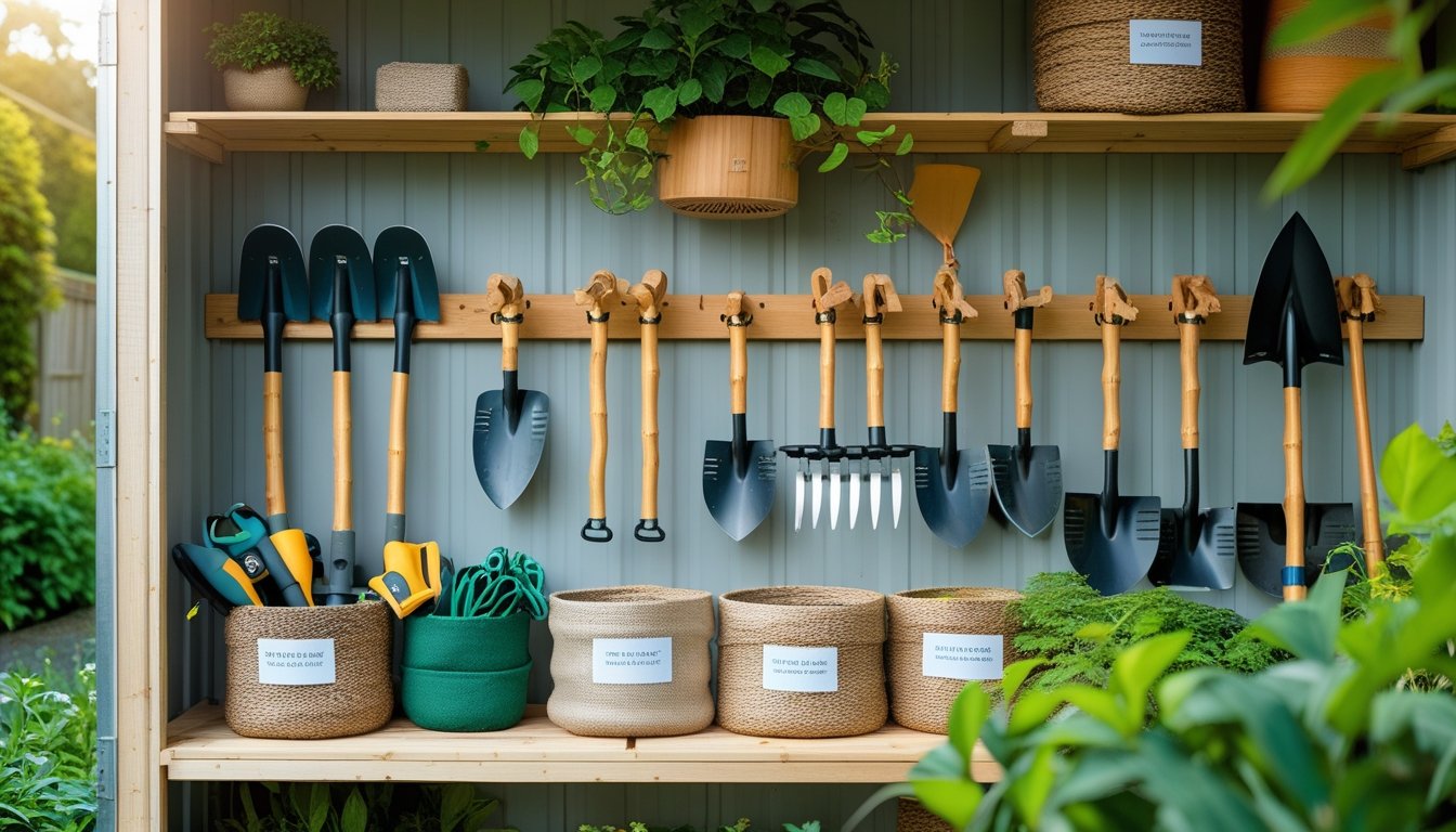 Sustainable Ways To Organise Garden Tools