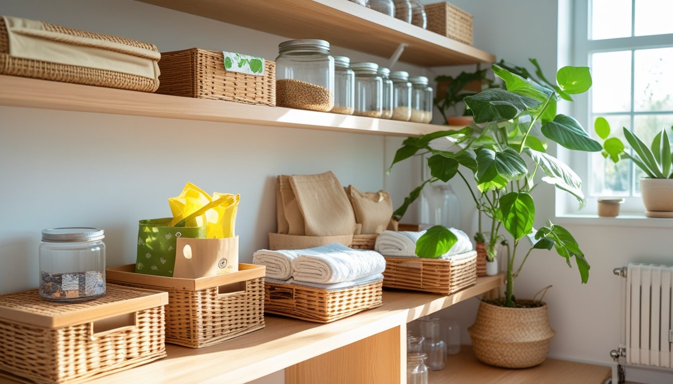 Eco-Friendly Home Organising Hacks
